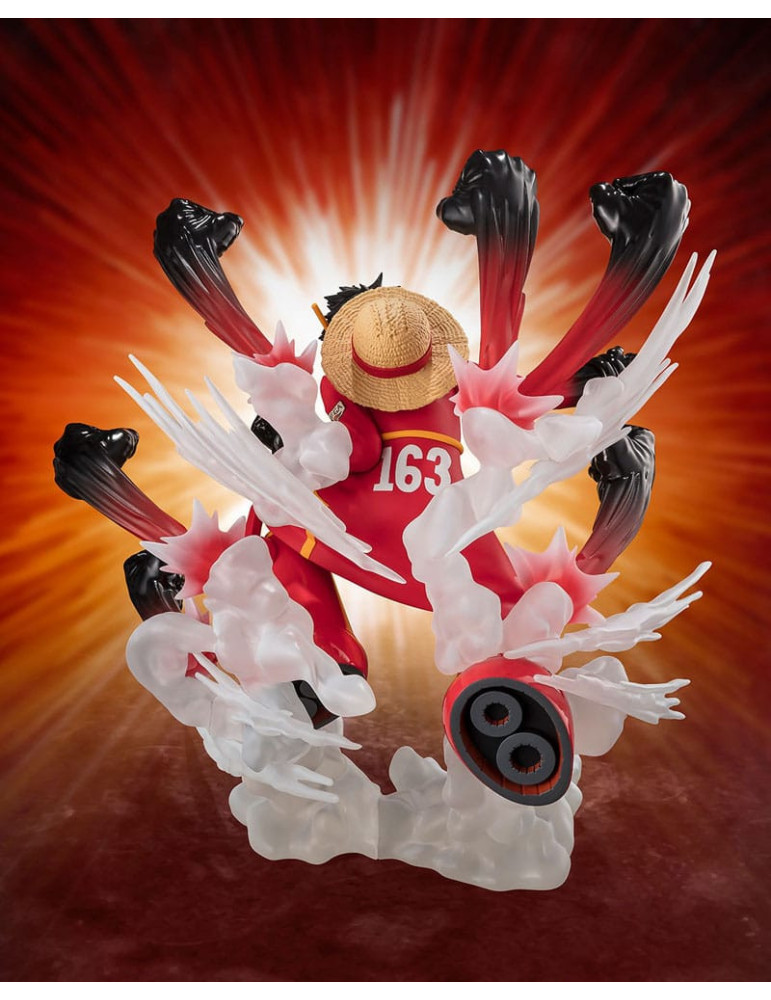 Bandai Spirits - One Piece - Figurine Figuarts ZERO Extra Battle Monkey D. Luffy -Gum Gum Hawk Gatling