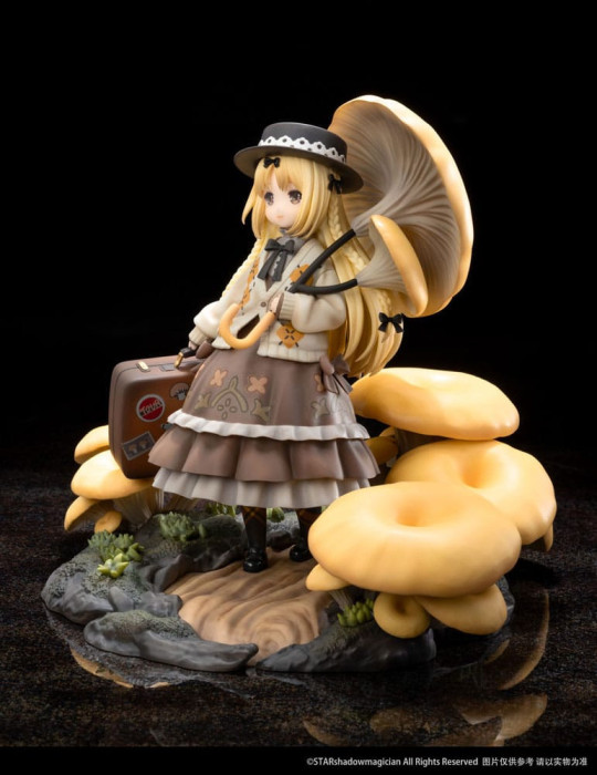 Reverse Studio - Figurine The Mushroom Girls Series No.3 Citrine Pleurotus
