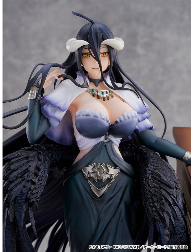 Shibuya Scramble Figure - Overlord - Figurine Albedo Jet Black Dress Ver