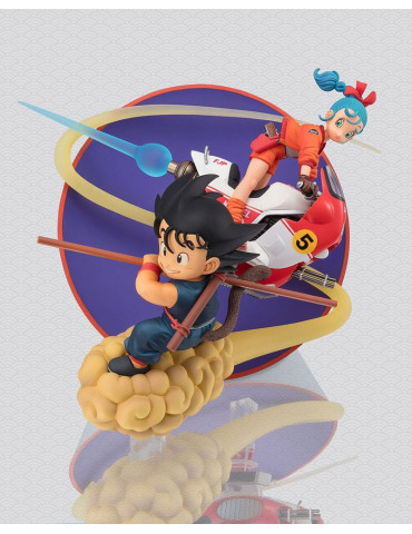 Bandai Spirits - Dragon Ball - Figurine Figuarts ZERO Son Goku & Bulma