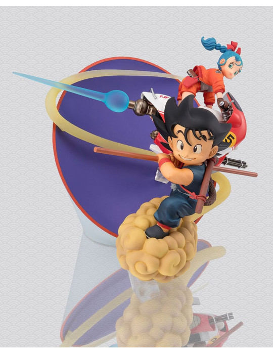 Bandai Spirits - Dragon Ball - Figurine Figuarts ZERO Son Goku & Bulma