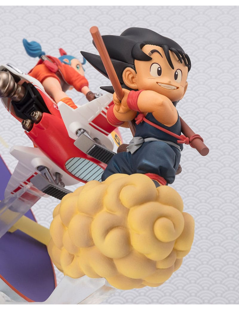 Bandai Spirits - Dragon Ball - Figurine Figuarts ZERO Son Goku & Bulma