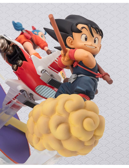 Bandai Spirits - Dragon Ball - Figurine Figuarts ZERO Son Goku & Bulma