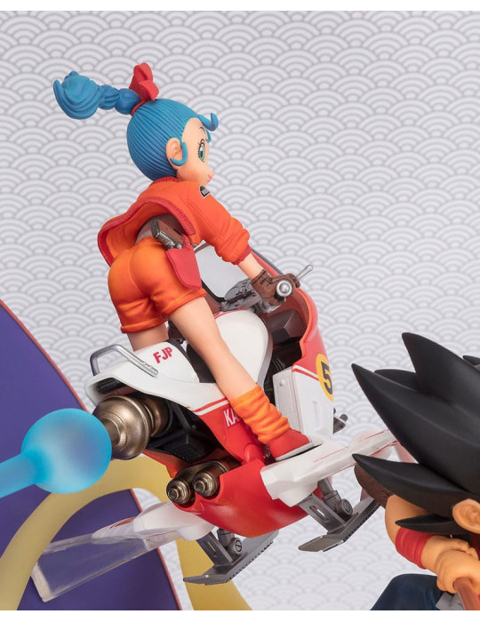 Bandai Spirits - Dragon Ball - Figurine Figuarts ZERO Son Goku & Bulma