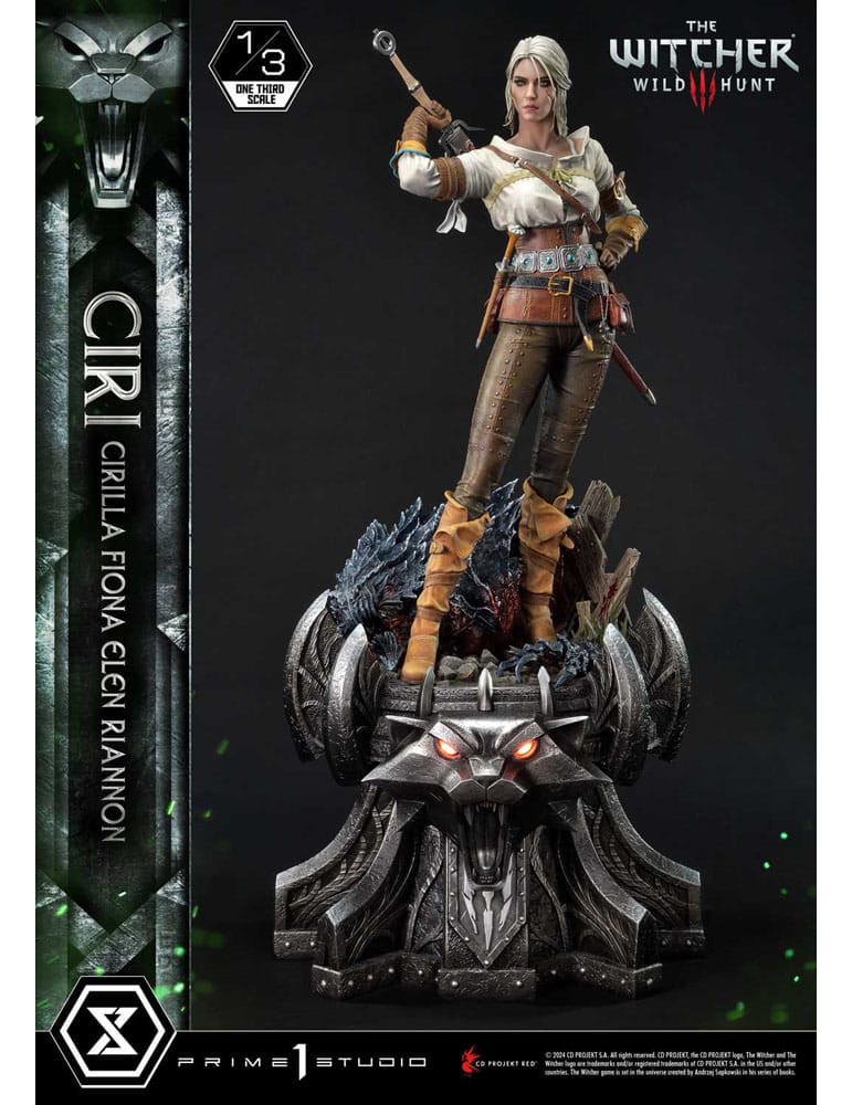 Prime 1 Studio - The Witcher 3: Wild Hunt - Figurine Museum Masterline Ciri Fiona Elen Riannon