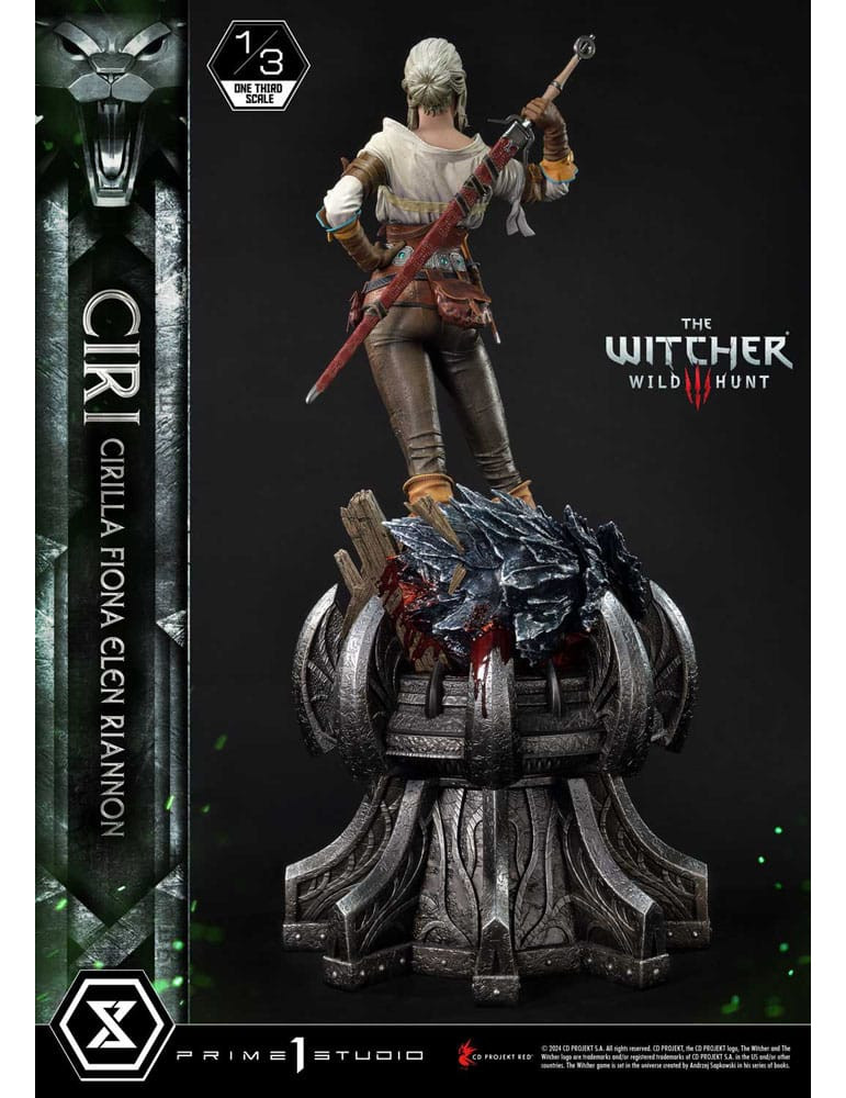 Prime 1 Studio - The Witcher 3: Wild Hunt - Figurine Museum Masterline Ciri Fiona Elen Riannon
