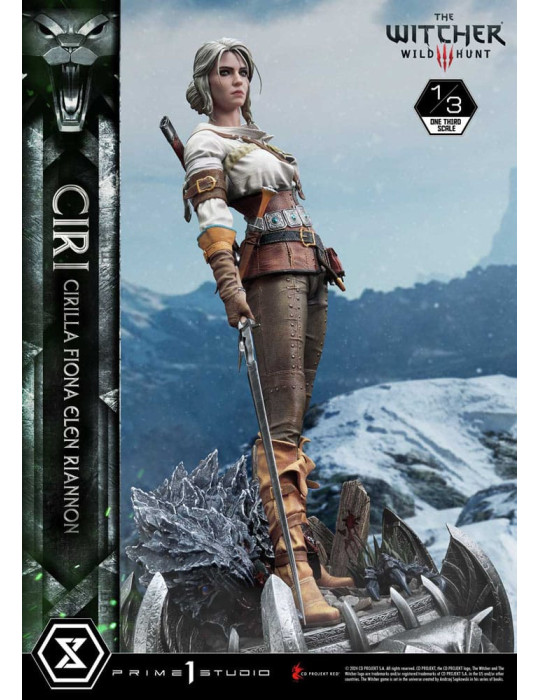Prime 1 Studio - The Witcher 3: Wild Hunt - Figurine Museum Masterline Ciri Fiona Elen Riannon