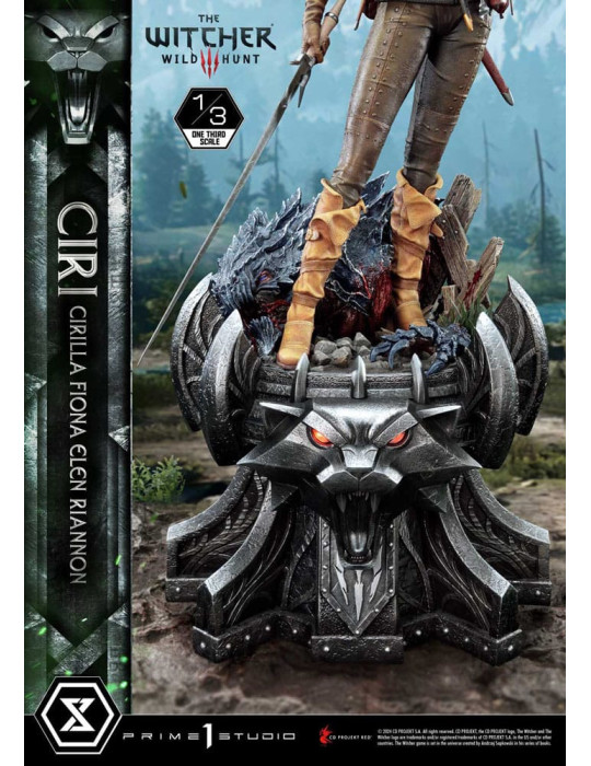 Prime 1 Studio - The Witcher 3: Wild Hunt - Figurine Museum Masterline Ciri Fiona Elen Riannon