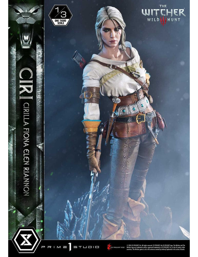 Prime 1 Studio - The Witcher 3: Wild Hunt - Figurine Museum Masterline Ciri Fiona Elen Riannon