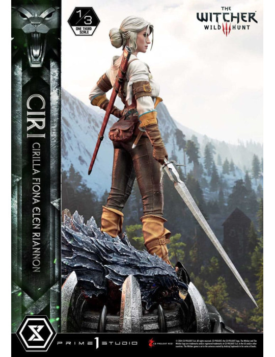 Prime 1 Studio - The Witcher 3: Wild Hunt - Figurine Museum Masterline Ciri Fiona Elen Riannon