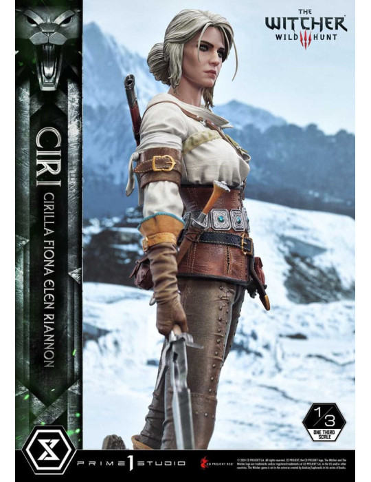 Prime 1 Studio - The Witcher 3: Wild Hunt - Figurine Museum Masterline Ciri Fiona Elen Riannon