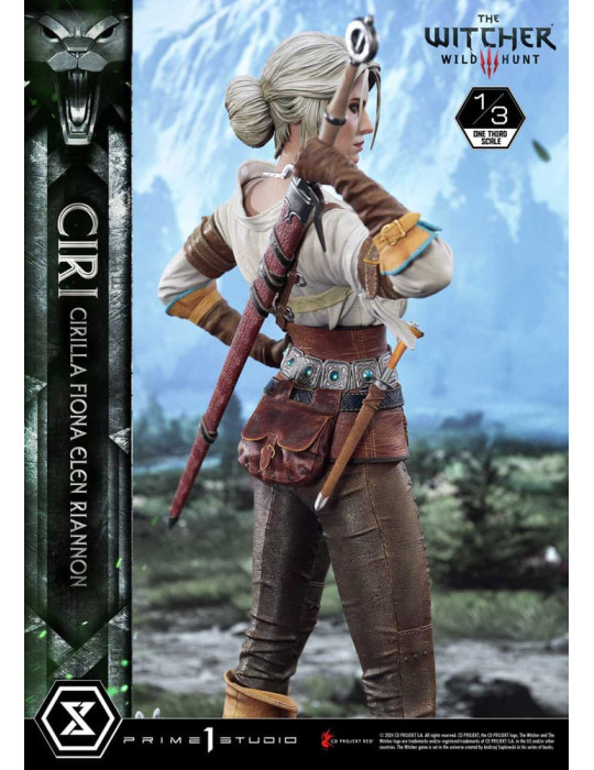 Prime 1 Studio - The Witcher 3: Wild Hunt - Figurine Museum Masterline Ciri Fiona Elen Riannon