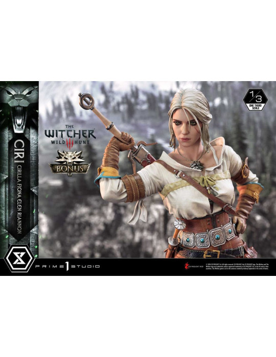 Prime 1 Studio - The Witcher 3: Wild Hunt - Figurine Museum Masterline Ciri Fiona Elen Riannon Bonus Version