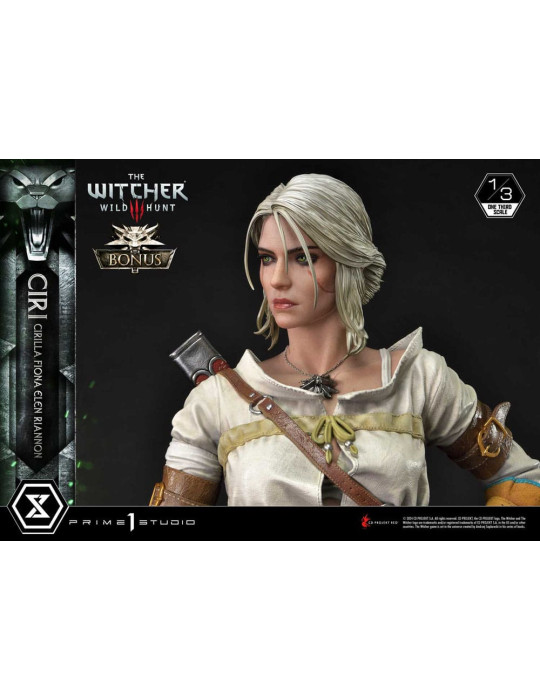 Prime 1 Studio - The Witcher 3: Wild Hunt - Figurine Museum Masterline Ciri Fiona Elen Riannon Bonus Version