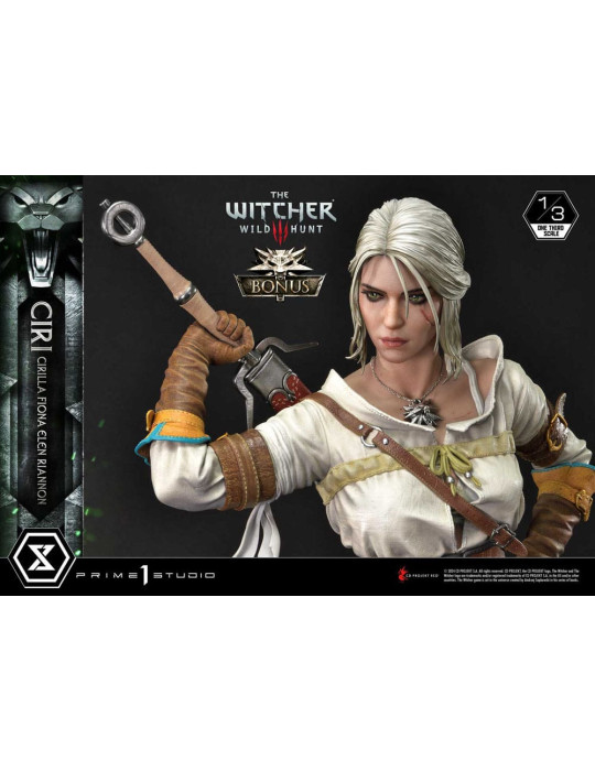 Prime 1 Studio - The Witcher 3: Wild Hunt - Figurine Museum Masterline Ciri Fiona Elen Riannon Bonus Version
