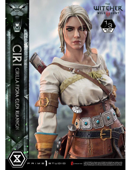 Prime 1 Studio - The Witcher 3: Wild Hunt - Figurine Museum Masterline Ciri Fiona Elen Riannon Bonus Version