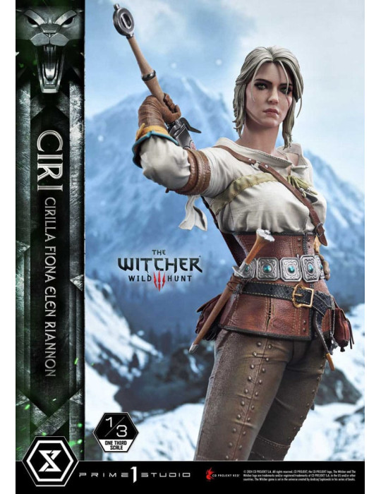 Prime 1 Studio - The Witcher 3: Wild Hunt - Figurine Museum Masterline Ciri Fiona Elen Riannon Bonus Version