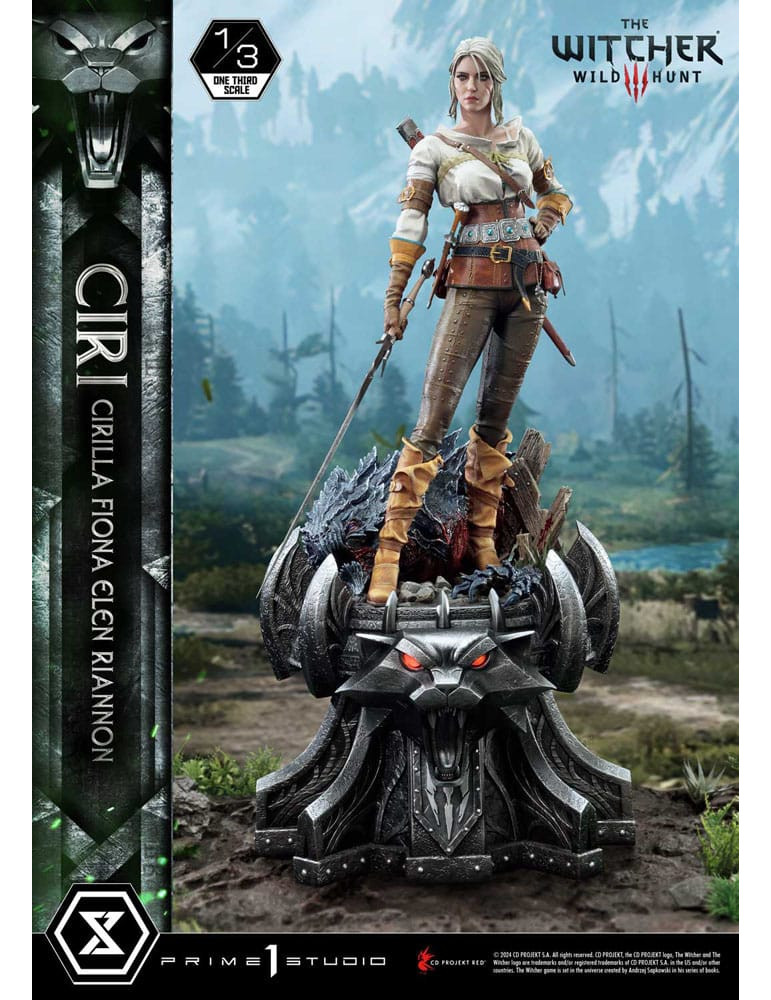Prime 1 Studio - The Witcher 3: Wild Hunt - Figurine Museum Masterline Ciri Fiona Elen Riannon Bonus Version