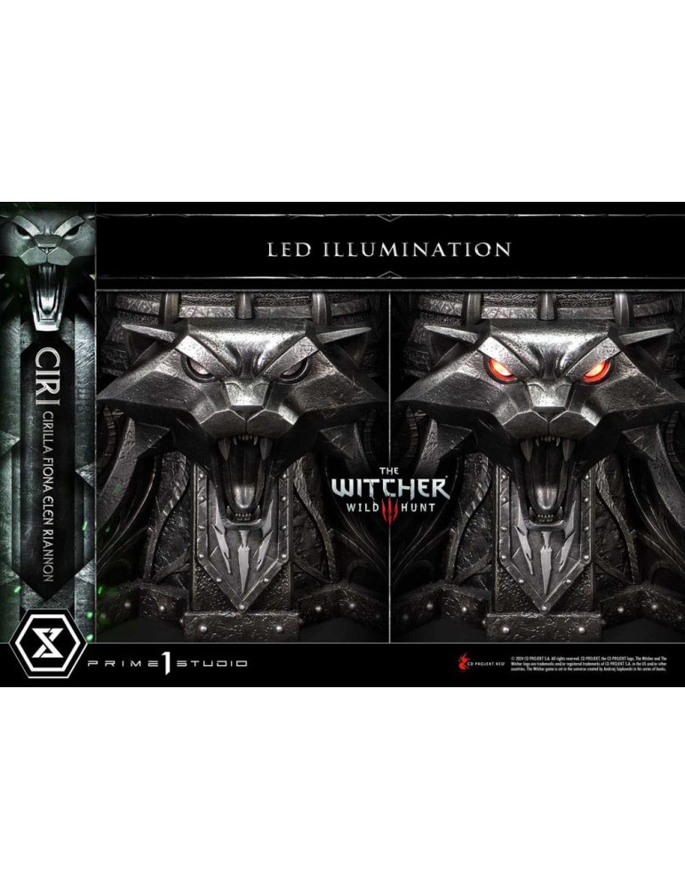 Prime 1 Studio - The Witcher 3: Wild Hunt - Figurine Museum Masterline Ciri Fiona Elen Riannon Bonus Version