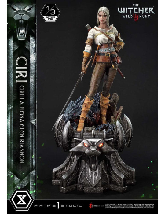 Prime 1 Studio - The Witcher 3: Wild Hunt - Figurine Museum Masterline Ciri Fiona Elen Riannon Bonus Version