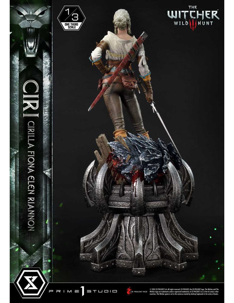 Prime 1 Studio - The Witcher 3: Wild Hunt - Figurine Museum Masterline Ciri Fiona Elen Riannon Bonus Version