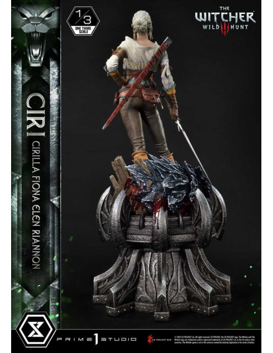 Prime 1 Studio - The Witcher 3: Wild Hunt - Figurine Museum Masterline Ciri Fiona Elen Riannon Bonus Version