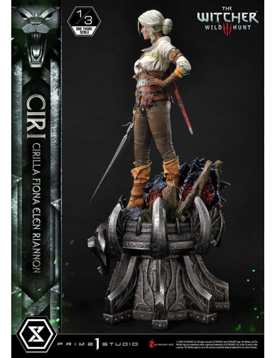 Prime 1 Studio - The Witcher 3: Wild Hunt - Figurine Museum Masterline Ciri Fiona Elen Riannon Bonus Version