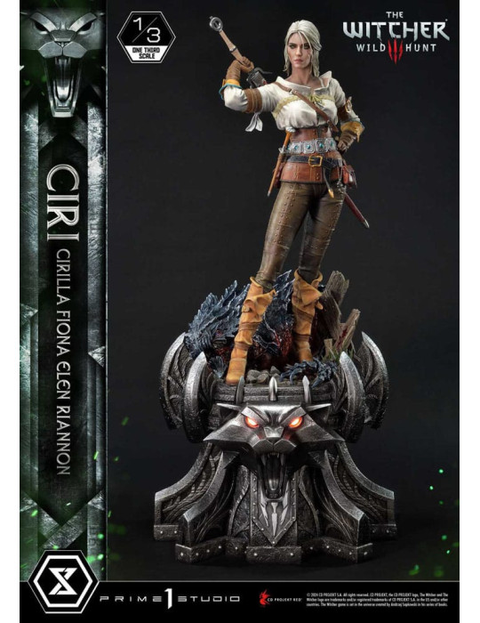 Prime 1 Studio - The Witcher 3: Wild Hunt - Figurine Museum Masterline Ciri Fiona Elen Riannon Bonus Version