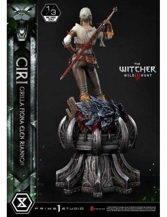 Prime 1 Studio - The Witcher 3: Wild Hunt - Figurine Museum Masterline Ciri Fiona Elen Riannon Bonus Version