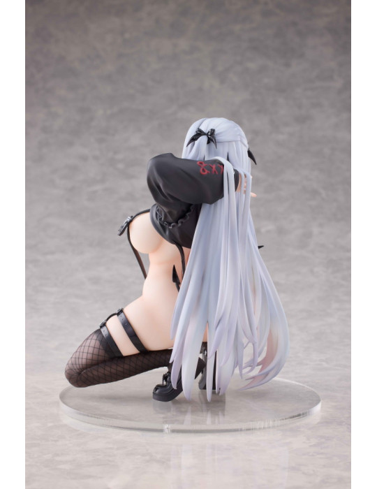 Eclipse Feather - Figurine White Hair Hoodie Succubus by Sora Nani Iro