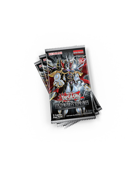 Yu-Gi-Oh! Pack de 3 Boosters Ténèbres Suprêmes (FR)