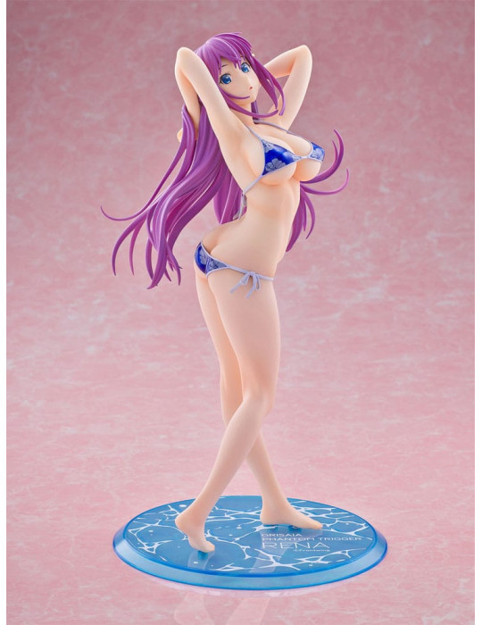 Orchid Seed - Grisaia Phantom Trigger - Figure Rena Fukami Metallic Blue Ver