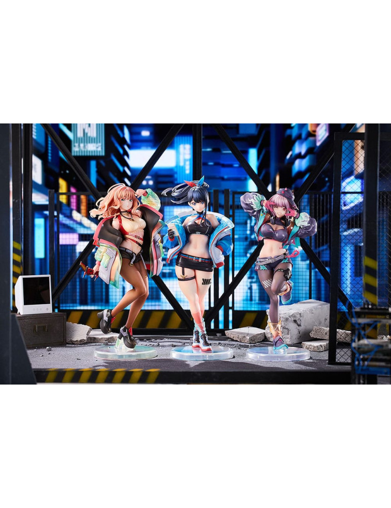Solarain - Gridman Universe - Pack 3 Figurines Rikka Takarada, Akane Shinjo, Yume Minami: Dreamy Divas Ver