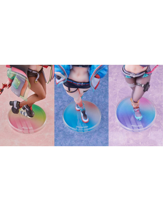 Solarain - Gridman Universe - Pack 3 Figurines Rikka Takarada, Akane Shinjo, Yume Minami: Dreamy Divas Ver