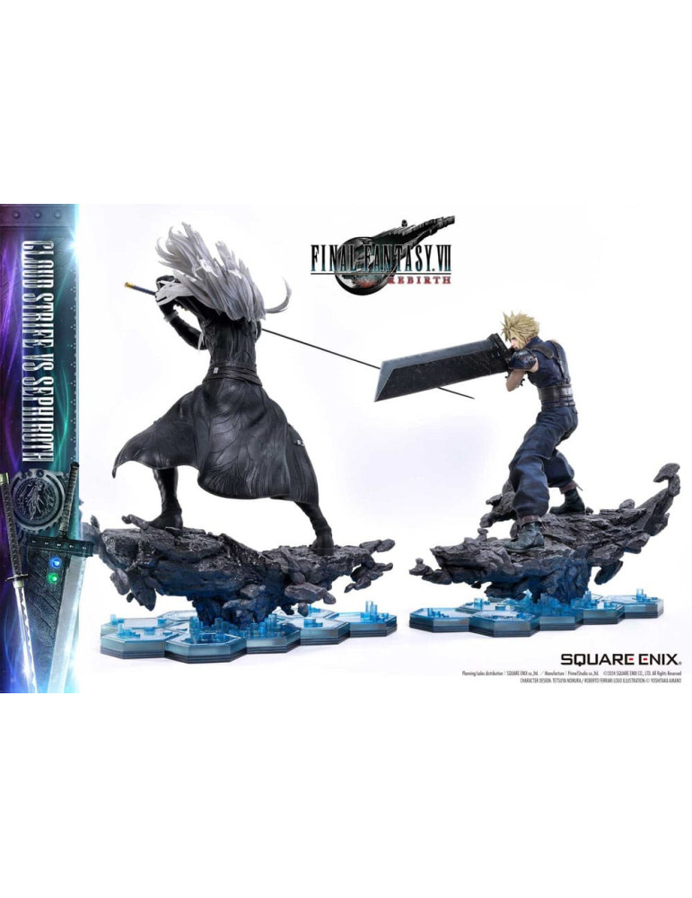 Square Enix - Final Fantasy VII Rebirth - Figure Cloud Strife vs Sephiroth