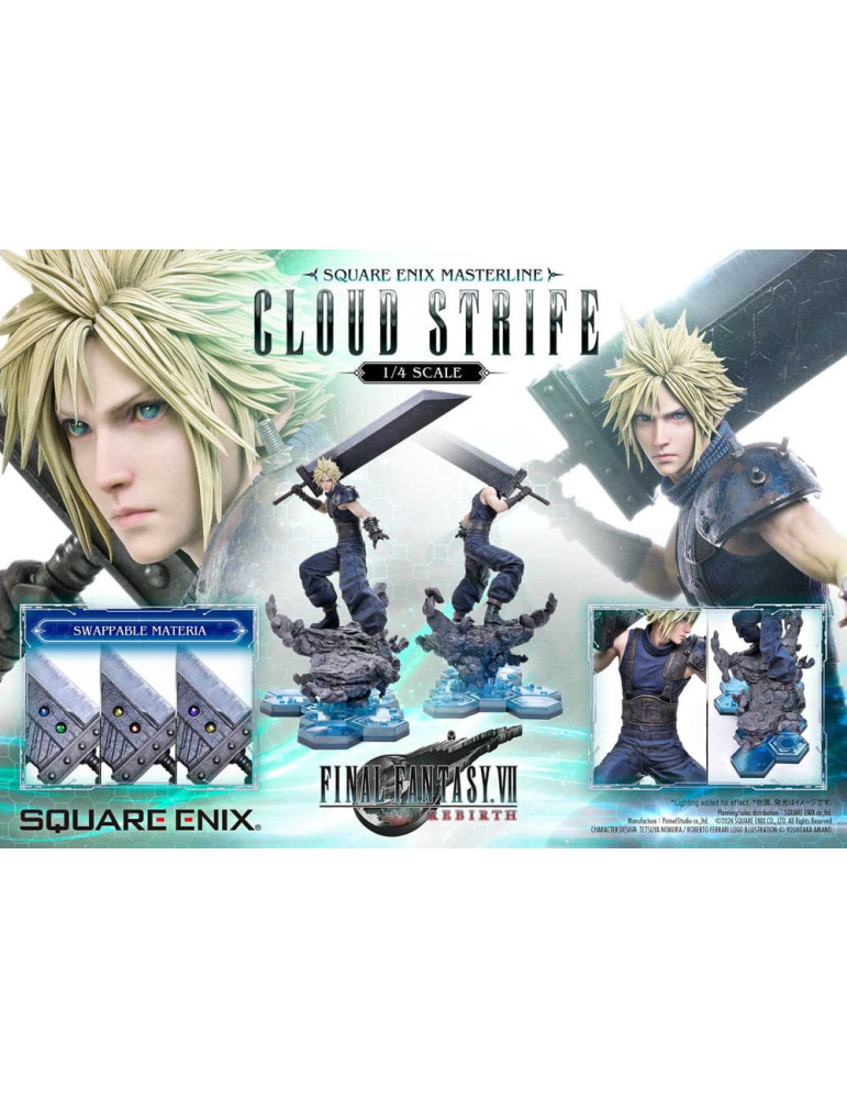 Square Enix - Final Fantasy VII Rebirth - Figurine Cloud Strife