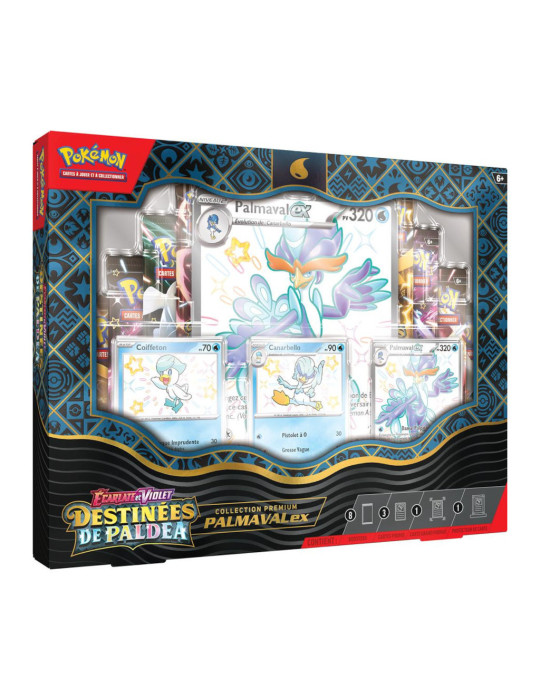 Pokémon Coffret 8 Boosters Collection Premium EV4.5 Palmaval ex (FR)