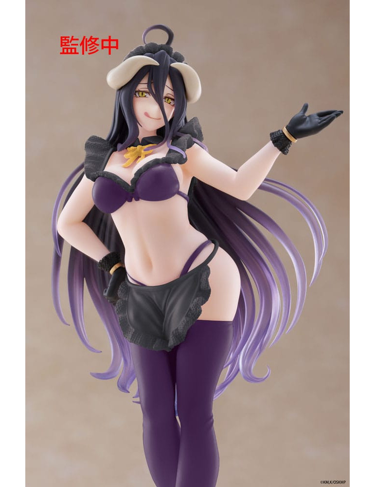 Taito - Overlord - Figurine Coreful Albedo Maid Renewal Edition