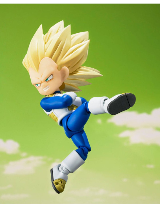 Bandai Spirits - Dragon Ball - Figure S.H.Figuarts Super Saiyan Level 3 Vegeta (mini) Daima