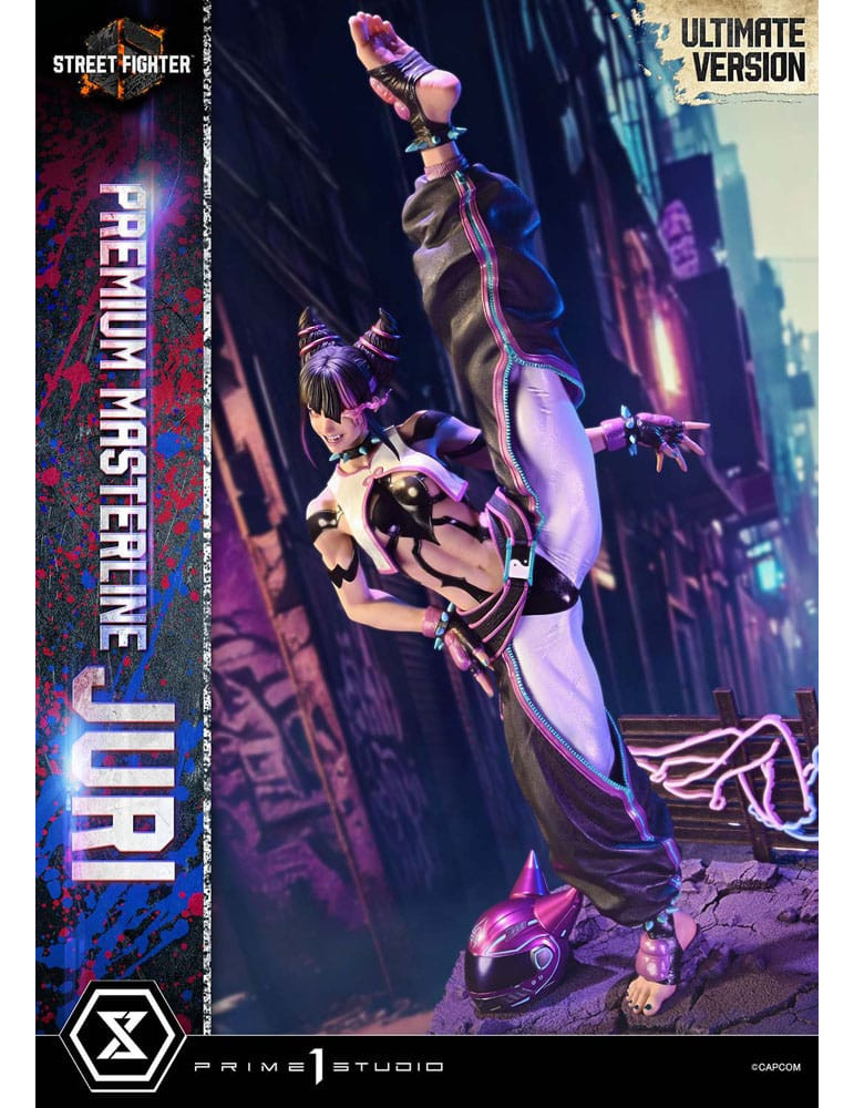 Prime 1 Studio - Street Fighter 6 - Figurine Premium Masterline Series Juri Ultimate Bonus Version