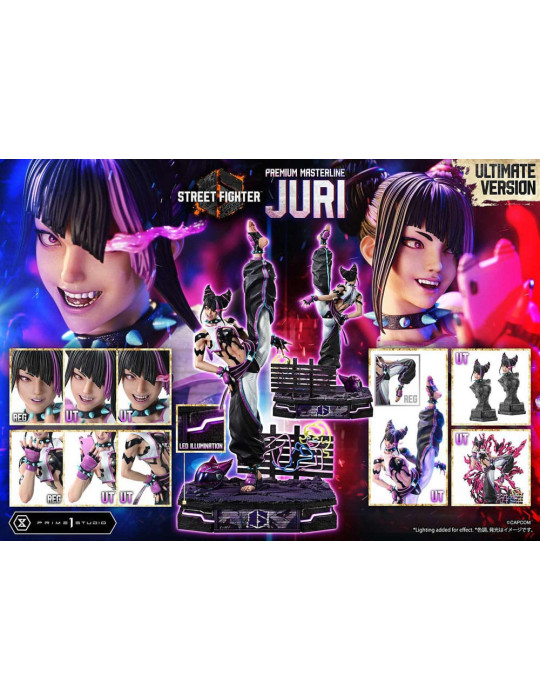 Prime 1 Studio - Street Fighter 6 - Figurine Premium Masterline Series Juri Ultimate Bonus Version