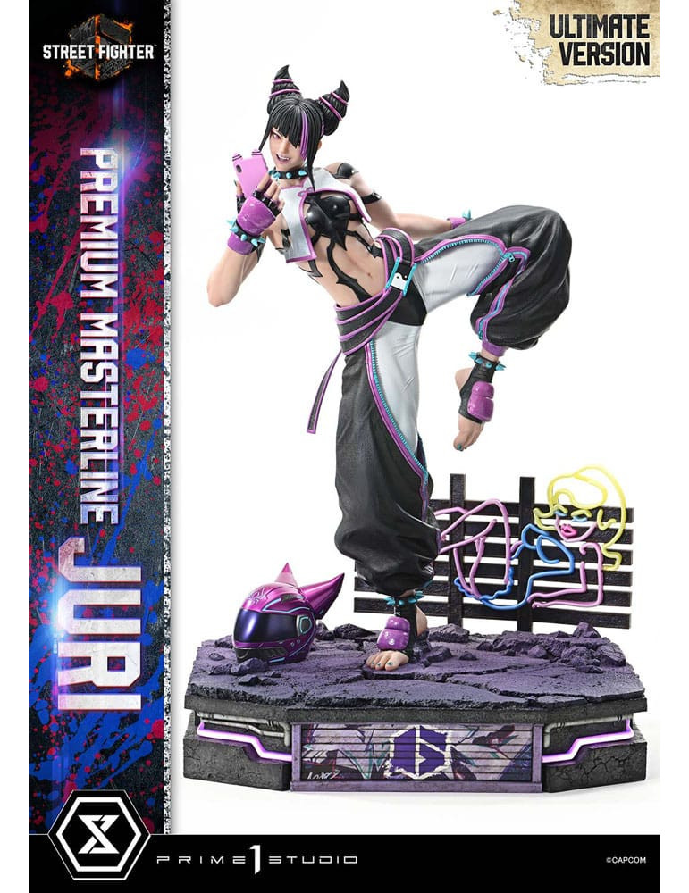 Prime 1 Studio - Street Fighter 6 - Figurine Premium Masterline Series Juri Ultimate Bonus Version