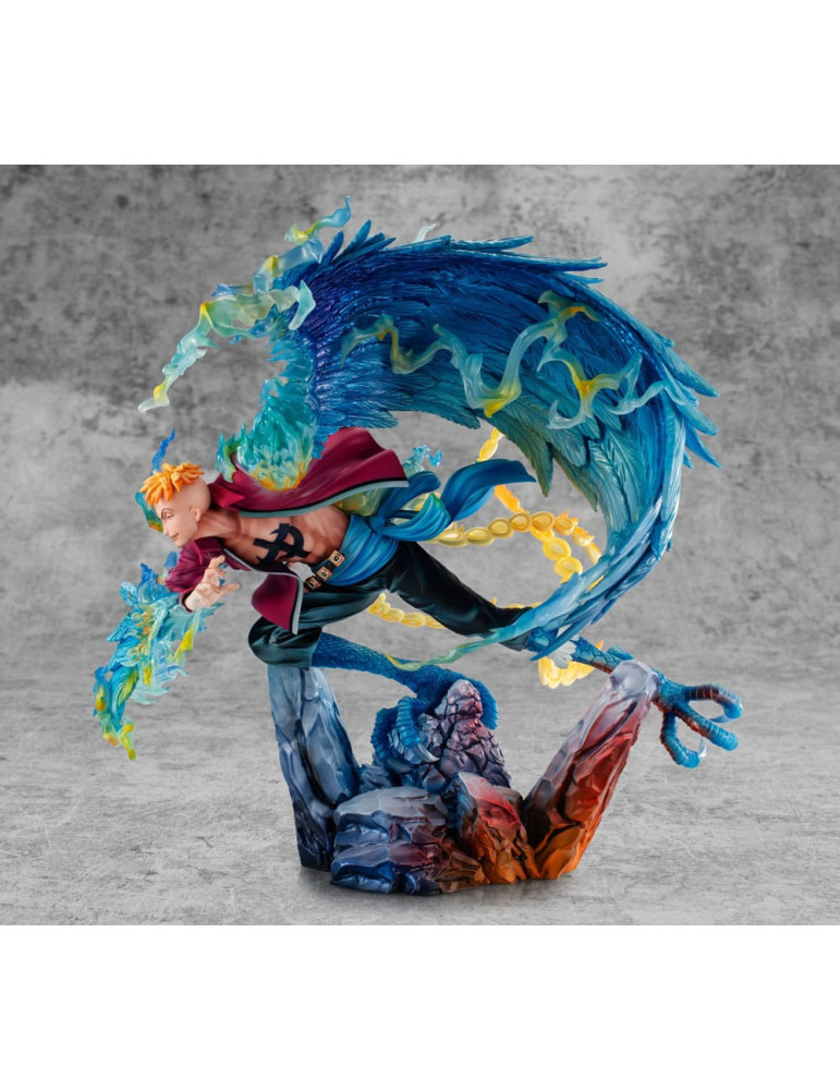 Megahouse - One Piece - Figure P.O.P. MAS Maximum Marco the Phoenix Leader of 1st group of Whitebeard Pirates