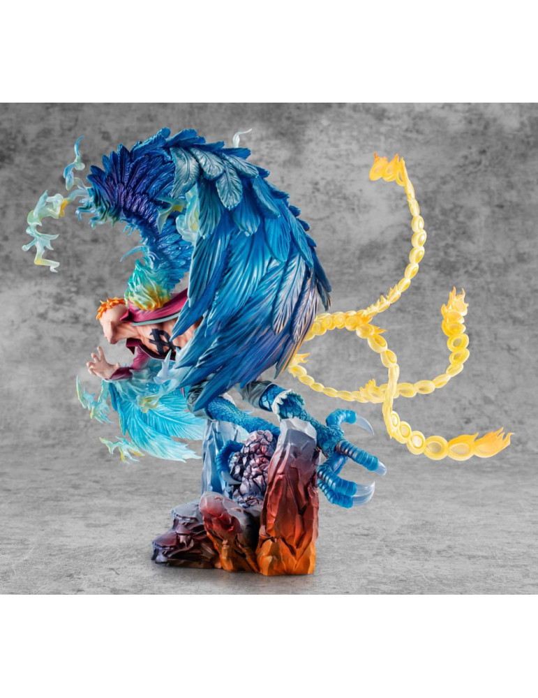 Megahouse - One Piece - Figurine P.O.P. MAS Maximum Marco the Phoenix Leader of 1st group of Whitebeard Pirates