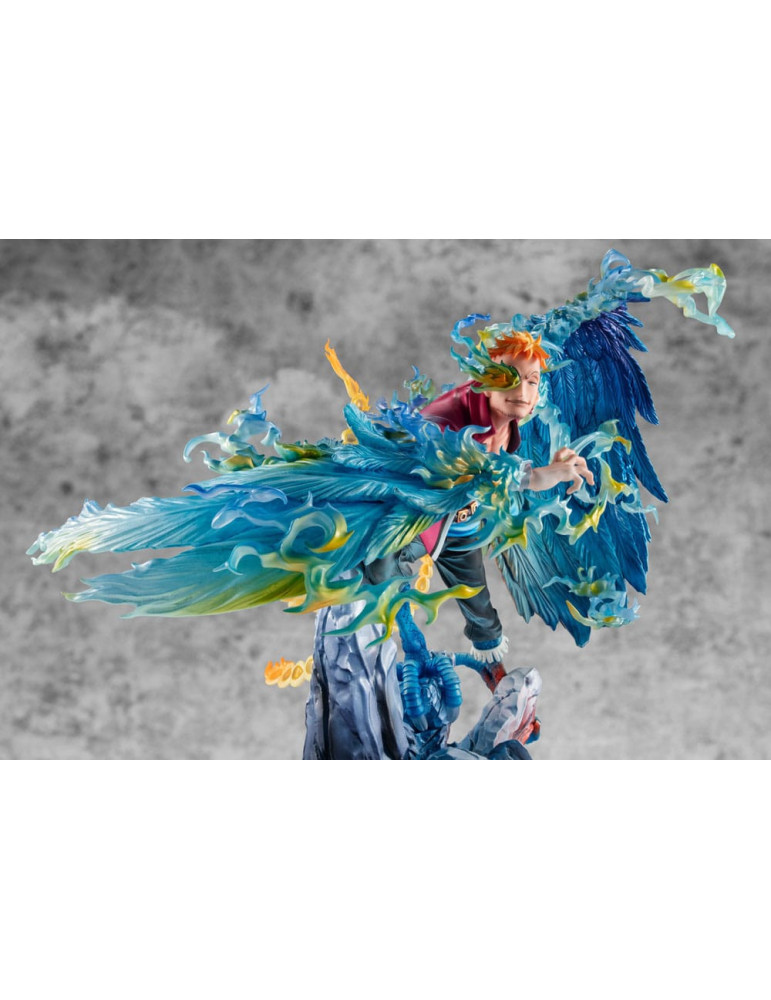 Megahouse - One Piece - Figure P.O.P. MAS Maximum Marco the Phoenix Leader of 1st group of Whitebeard Pirates