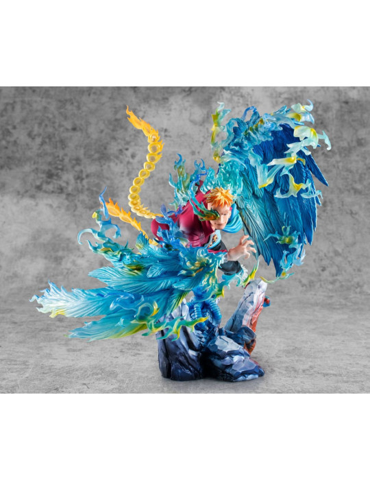 Megahouse - One Piece - Figurine P.O.P. MAS Maximum Marco the Phoenix Leader of 1st group of Whitebeard Pirates