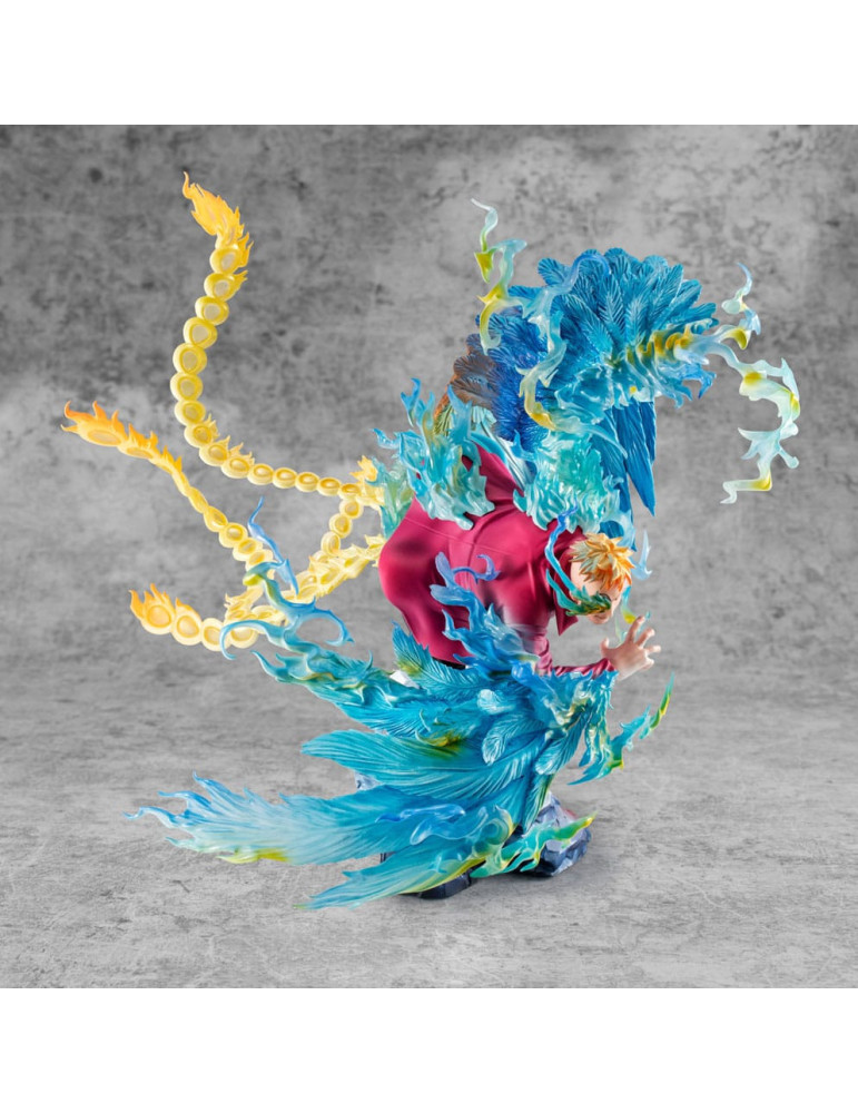 Megahouse - One Piece - Figure P.O.P. MAS Maximum Marco the Phoenix Leader of 1st group of Whitebeard Pirates