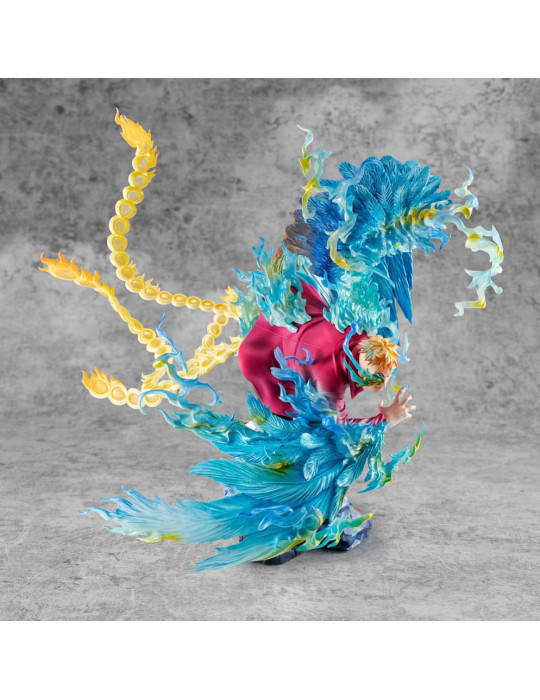 Megahouse - One Piece - Figure P.O.P. MAS Maximum Marco the Phoenix Leader of 1st group of Whitebeard Pirates
