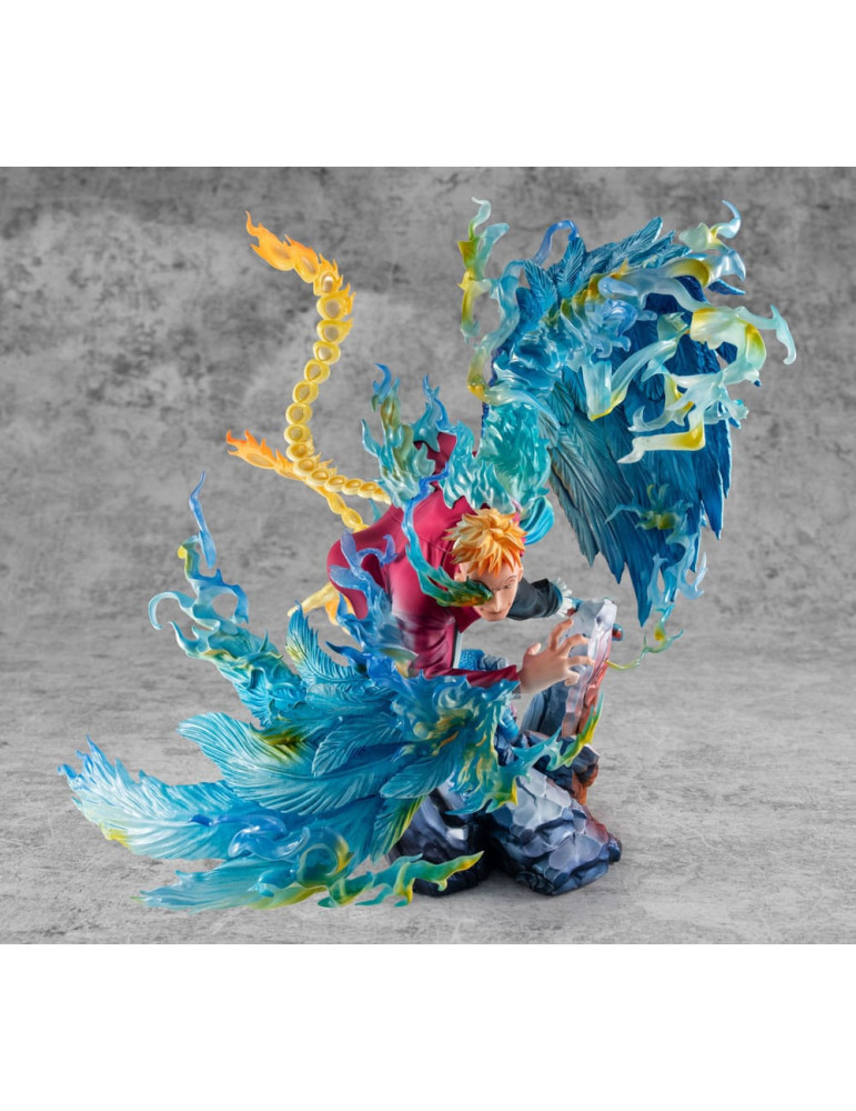 Megahouse - One Piece - Figure P.O.P. MAS Maximum Marco the Phoenix Leader of 1st group of Whitebeard Pirates