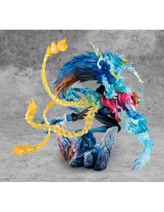 Megahouse - One Piece - Figure P.O.P. MAS Maximum Marco the Phoenix Leader of 1st group of Whitebeard Pirates